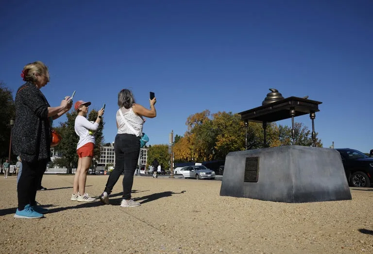 The Infamous Poop Statue at the U.S. Capitol