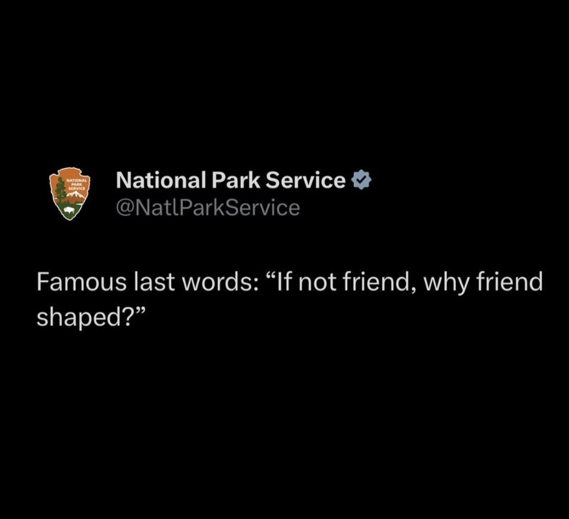 A Special Message from the National Park Service
