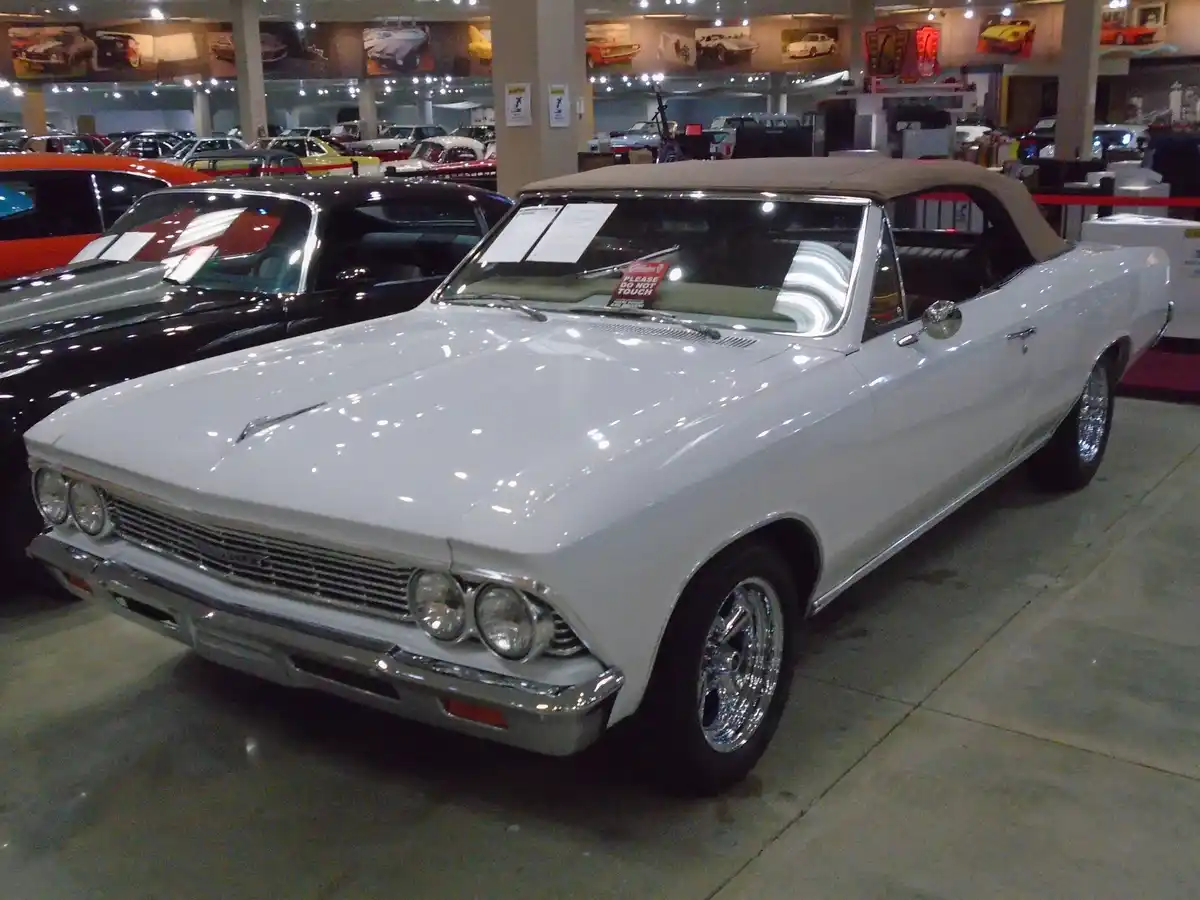 Classic Beauty: 1966 Chevy Chevelle Malibu Convertible Coupe