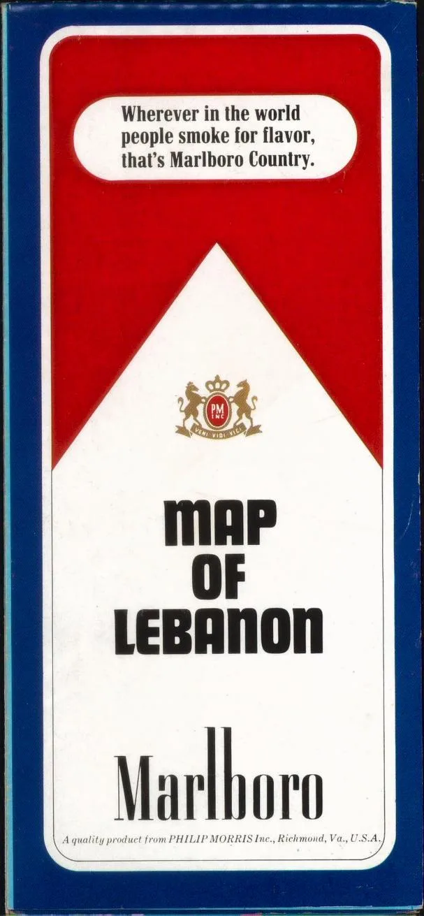 Exploring the Marlboro region on the map of Lebanon