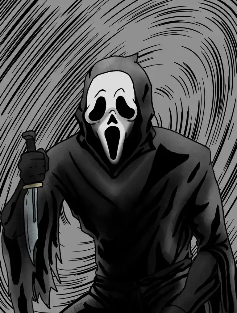 Embracing the Spooky Season with a Scream-Worthy Drawing