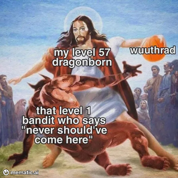 Decked Out in Full Daedric Armor but Still Getting Robbed...