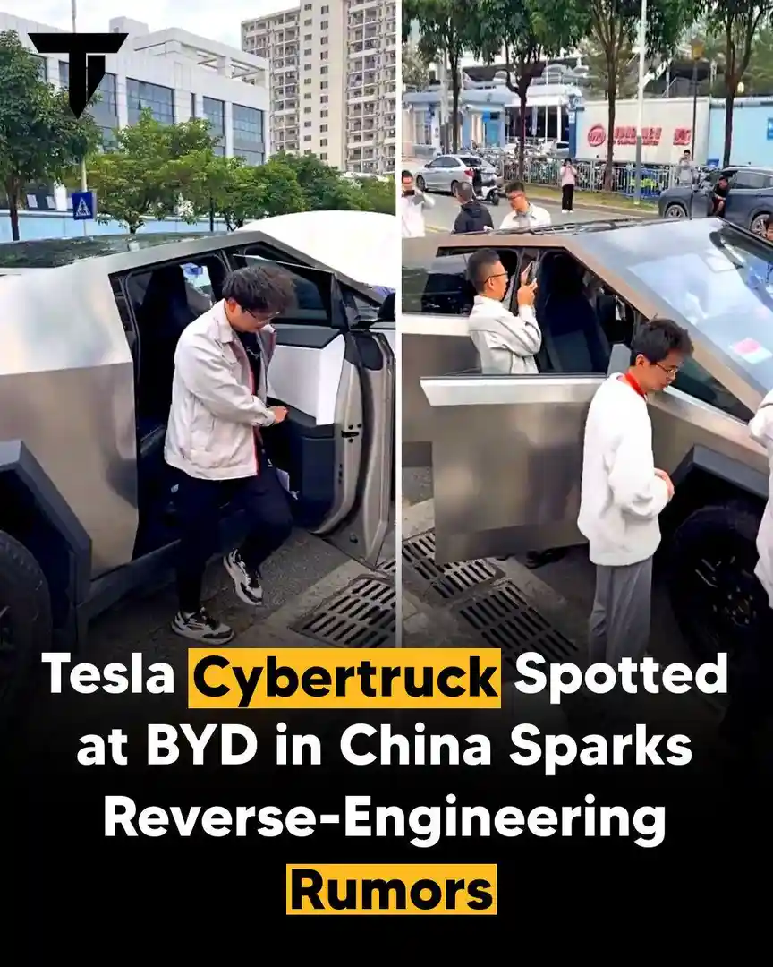 The Cybertruck Makes Its Debut in China
