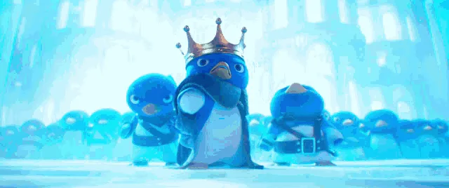 Penguin King Mario: The Epic Attack GIF
