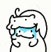 The image displays four identical cartoon drawings of a person with a tearful, crying face, arranged in a two-by-two grid…