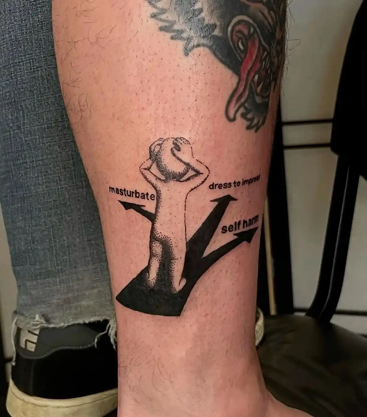 The most regrettable tattoo of the year, possibly of all time