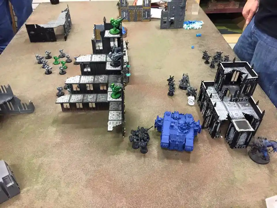 Throwback to my very first 40k game, a decade ago!