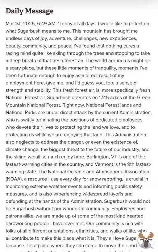 JD Vance hits the slopes in Vermont but faces tough questions from the Sugarbush snow reporter.