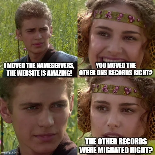 A four-panel meme featuring a young man with a smug expression and a young woman with a skeptical, questioning look. The…