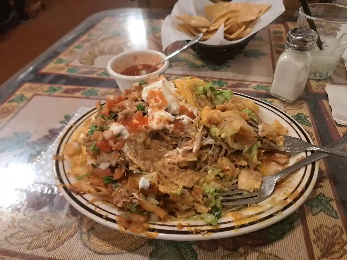 Indulging in El Farolito's Delicious Nachos