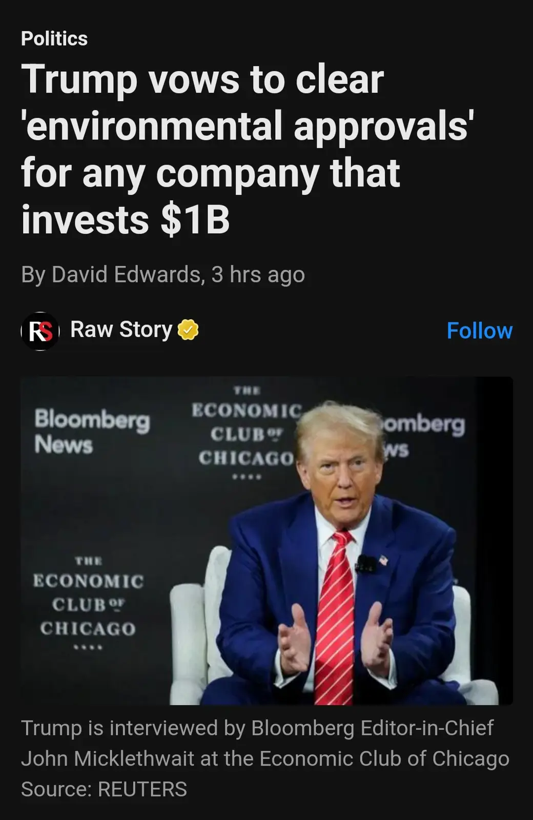 A Staggering ONE BILLION DOLLARS!