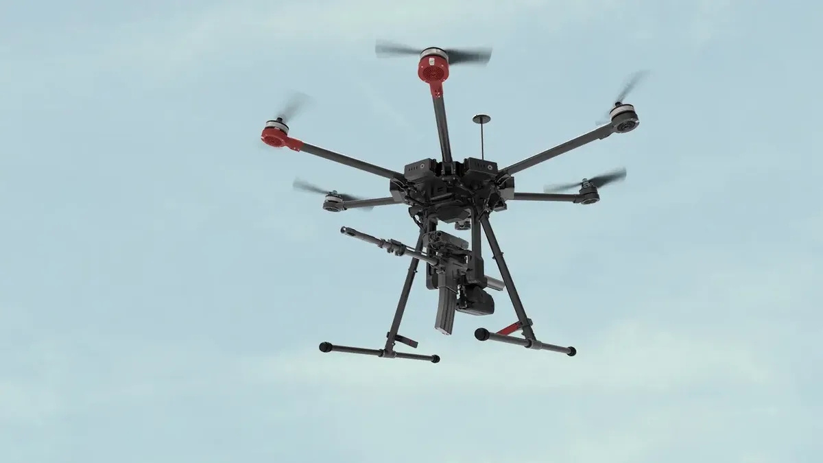 Breaking News: SMASH Dragon Sniper Drone Spotted in Gaza