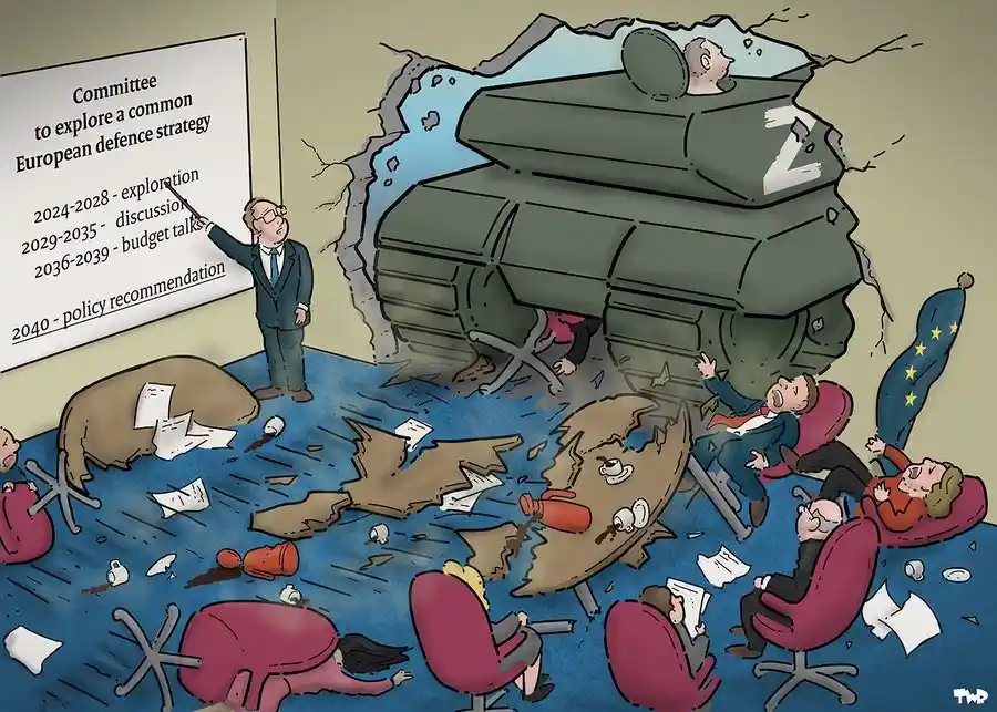 Putin's caricature: A satirical take