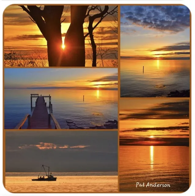 Capturing the magic of sunset.