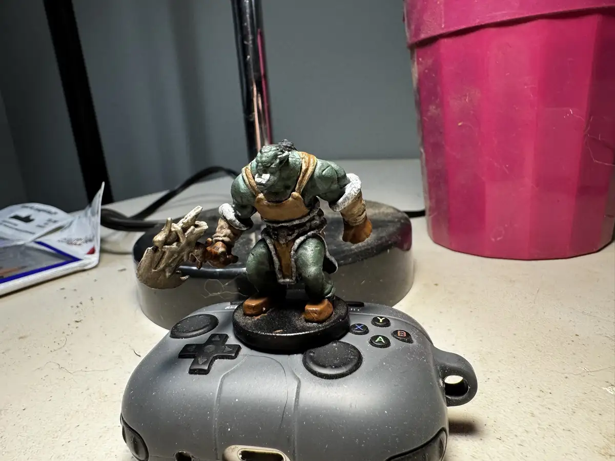 Check out my first mini painting!