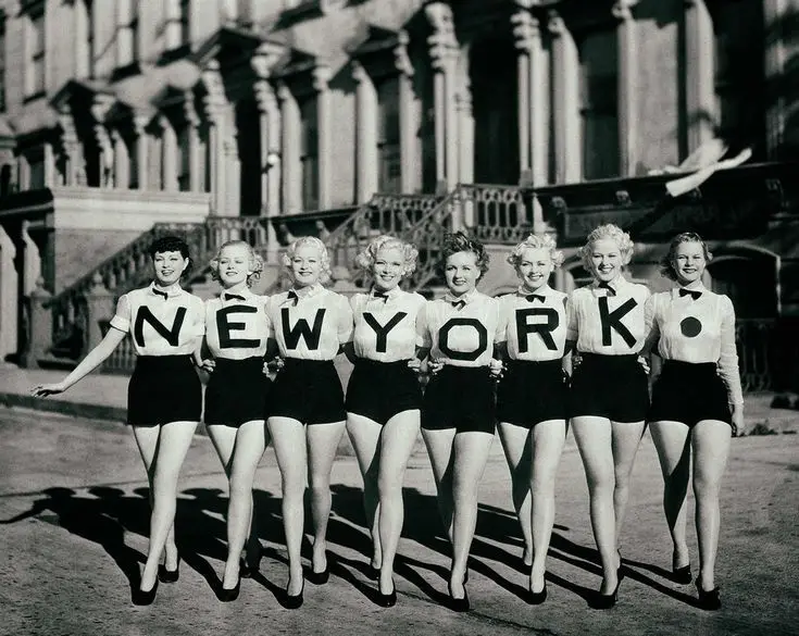 A Glimpse into the New York Chorus Line of the 1930s