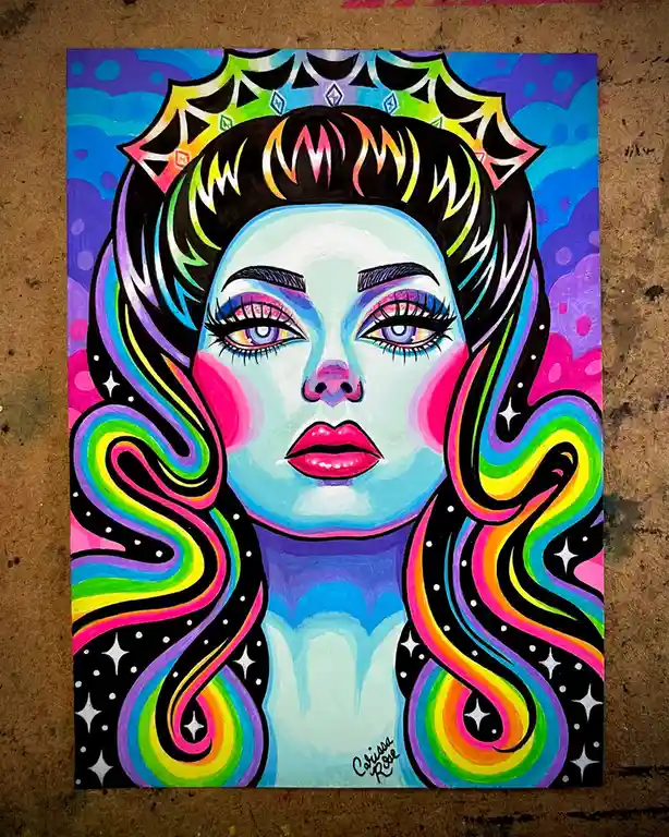 Check Out My Latest Watercolor and Gouache Masterpiece!