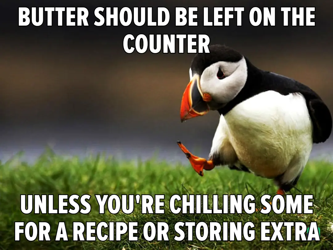 The Struggle is Real: Rock Hard Butter at the In-Laws