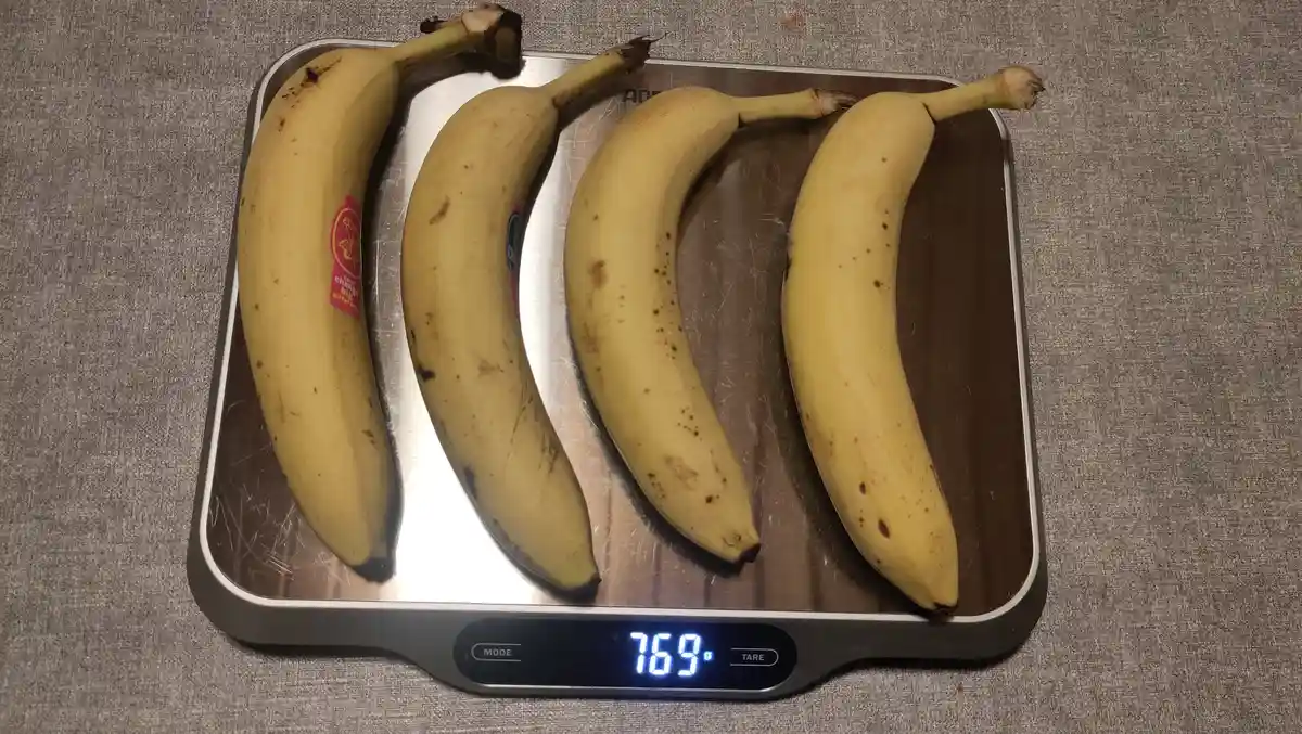 The ultimate banana scale: Four bananas for the win!