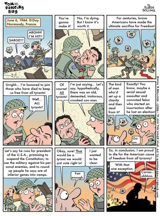 Claiming Freedom from Tyranny, But Not Without Exceptions