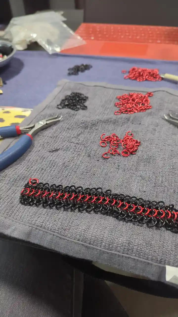 Crafting Chain Mail: It's Like Knitting, But with a Metal Twist