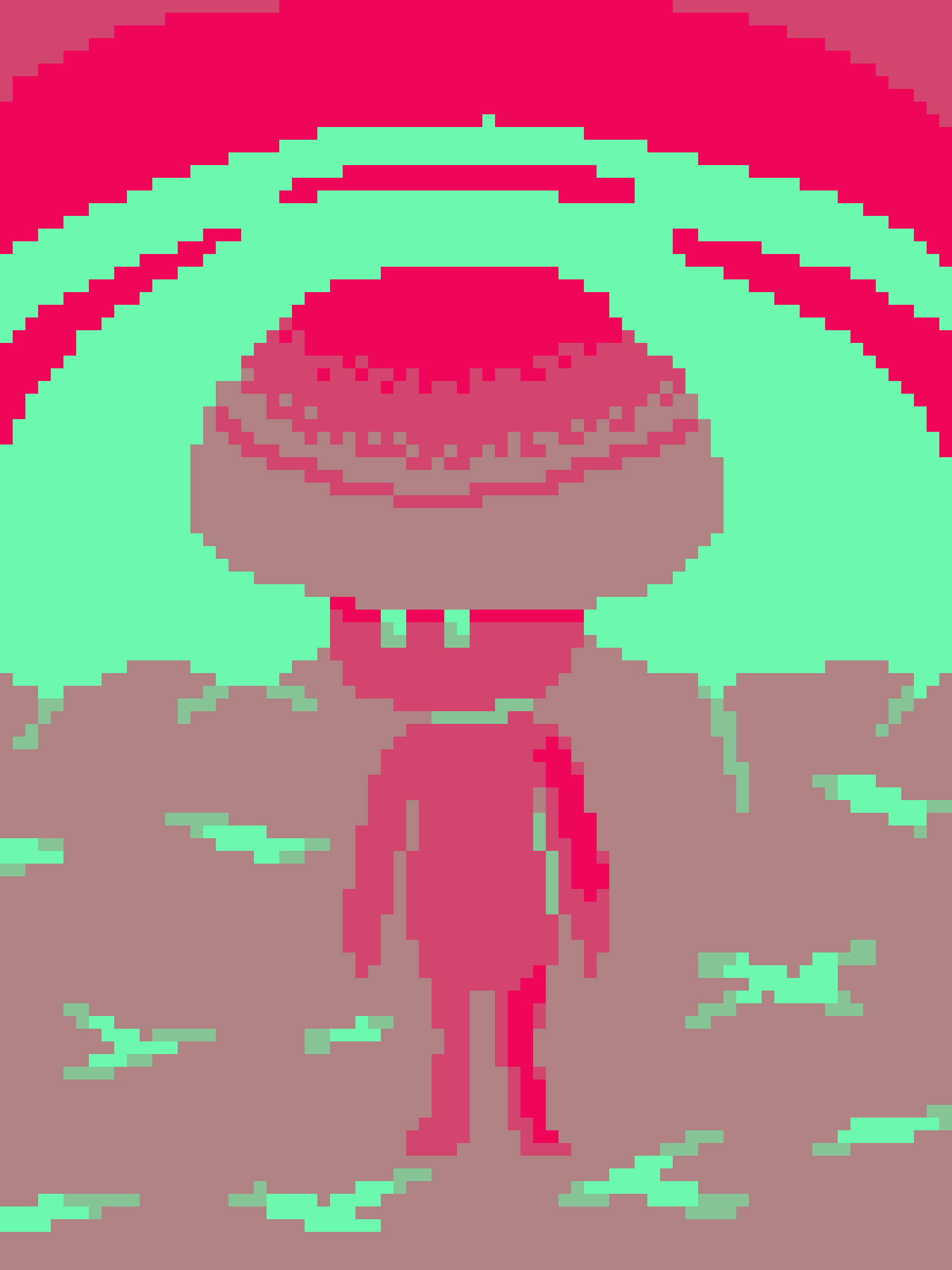 Pixel Art of the Shroom Dude!