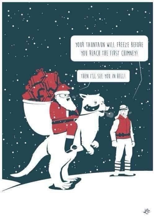 Celebrating Christmas in a galaxy far, far away