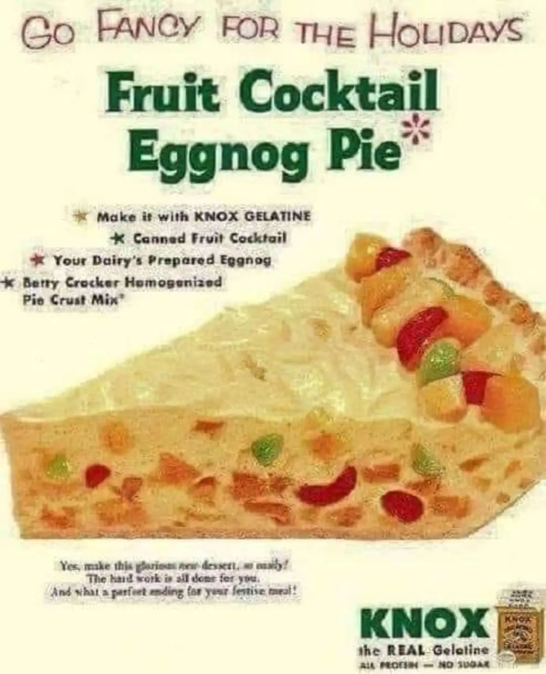 For three years I've been saying it: This food is a crime against humanity!