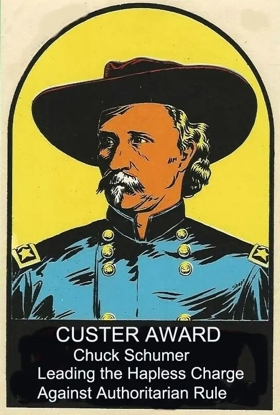 A stylized, vintage-looking portrait of a man in a military uniform with a wide-brimmed hat, set against a yellow arched…
