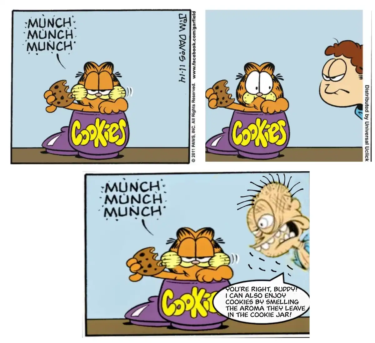 Garfield finally takes the plunge on a long-overdue decision