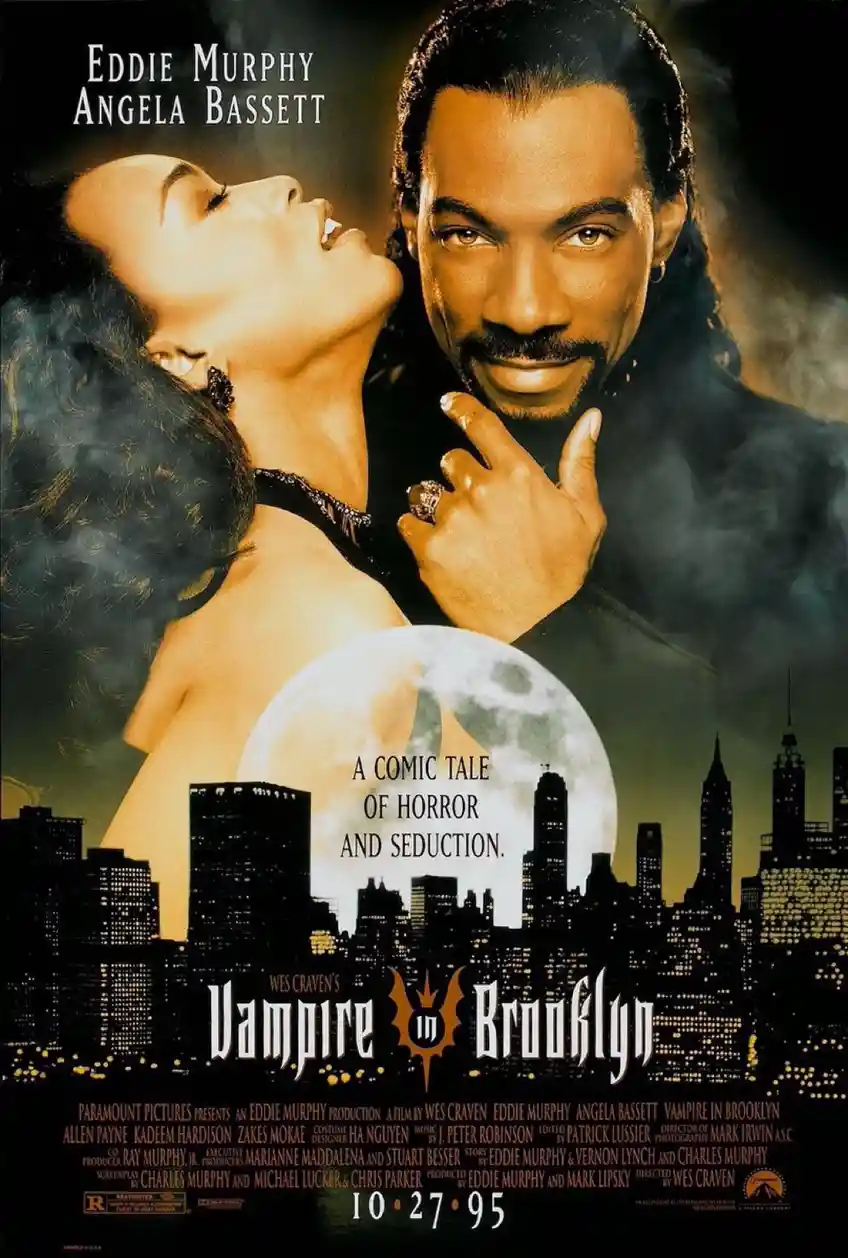 Throwback to 29 years ago: Eddie Murphy and Angela Bassett in 'Vampire in Brooklyn' hit theaters!
