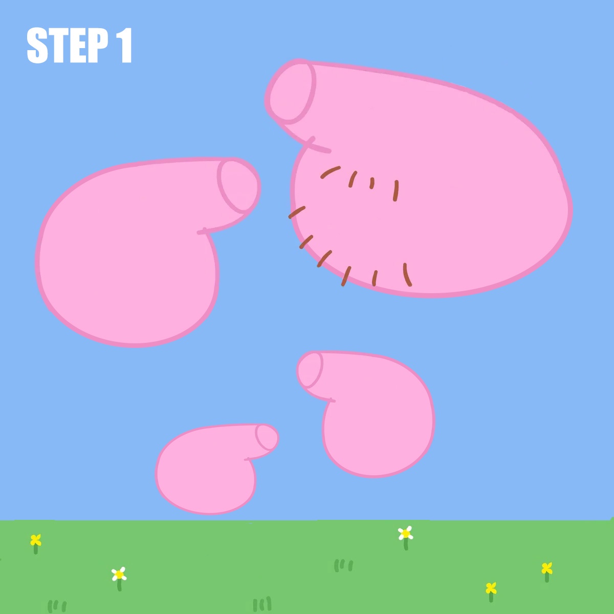 Mastering the Art of Drawing Peppa Pig and Her Family in Simple Steps