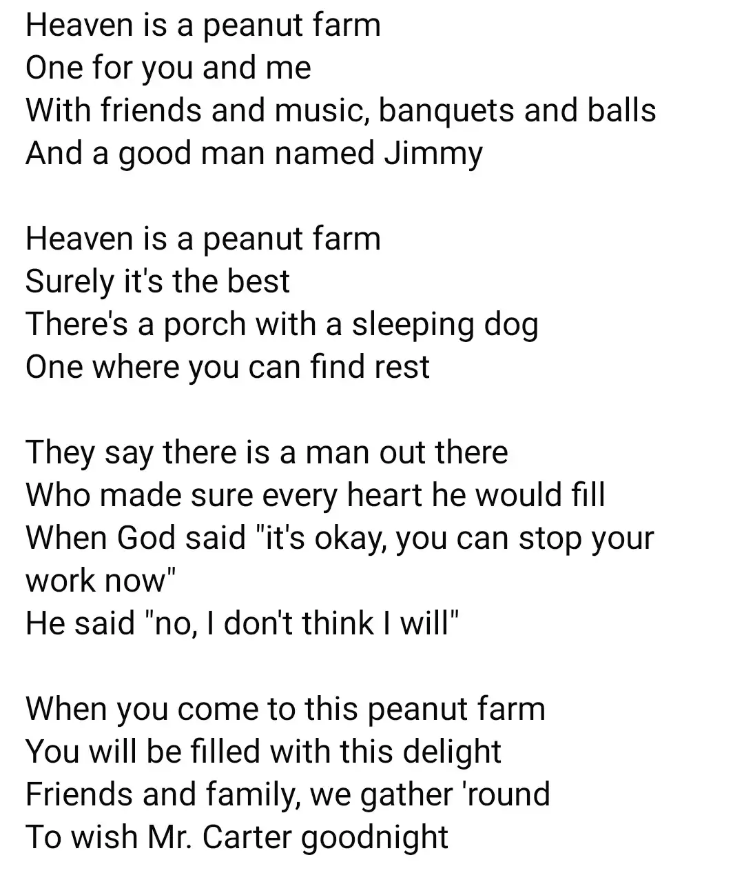 Welcome to Heaven: The Peanut Farm Edition