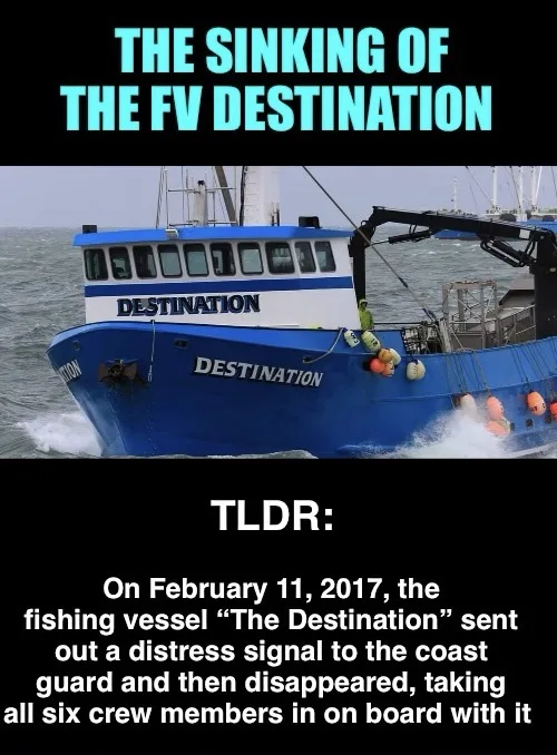 Can't Stop Thinking About the FV Destination Wreck