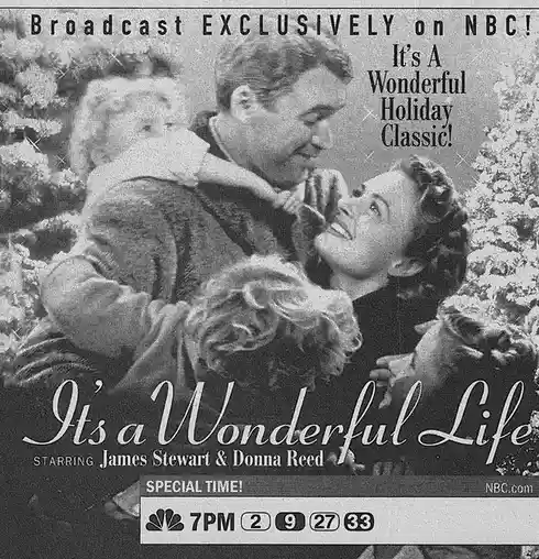 The Start of a Holiday Tradition: NBC's Annual Broadcast of 'It's A Wonderful Life'