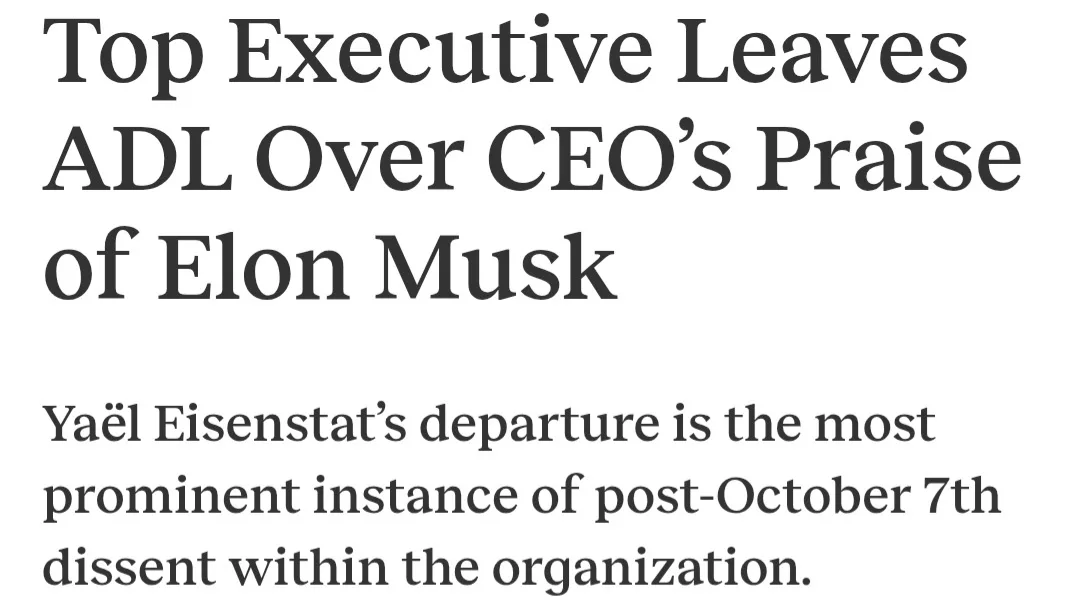 The image displays a newspaper-style headline and sub-headline in black serif font on a white background. The main headline…