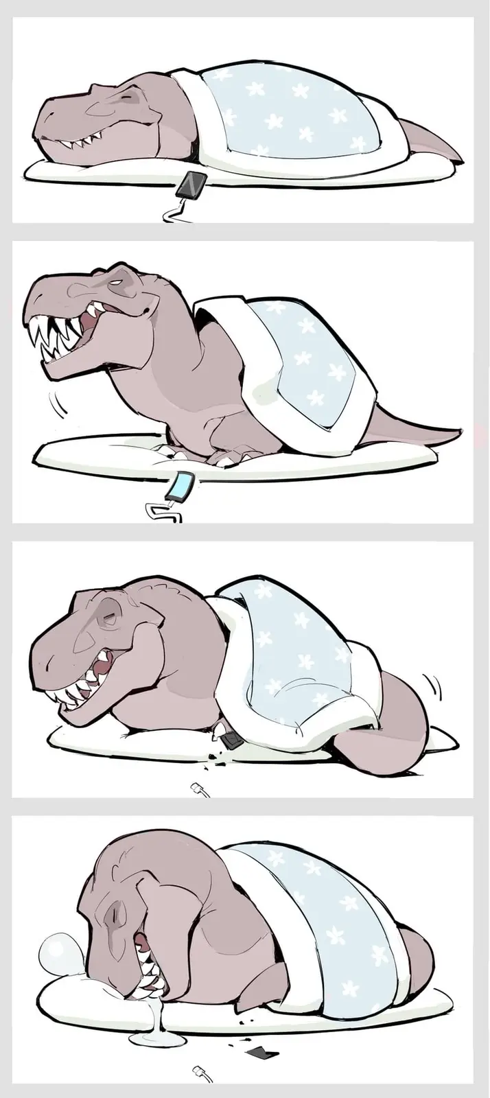 Please Do Not Disturb the Sleeping Rex