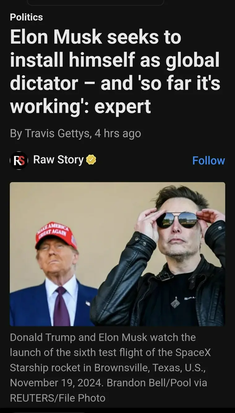 The Reign of Emperor Musk Begins