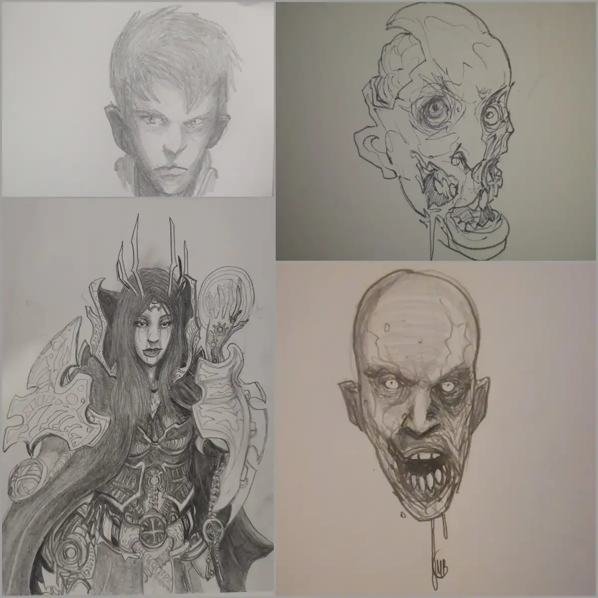 A Creative Showcase of Sketches and Doodles