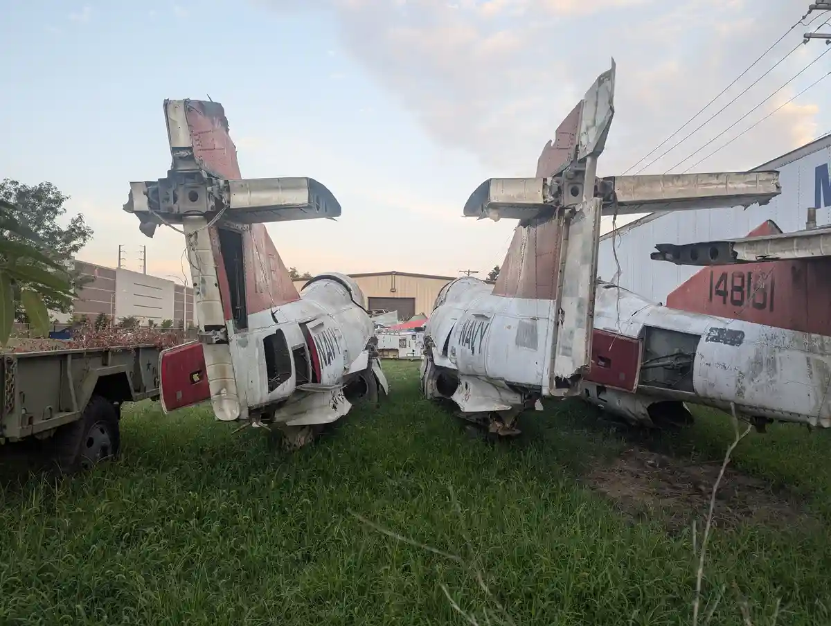 Exploring the hidden treasures of junkyard airplanes
