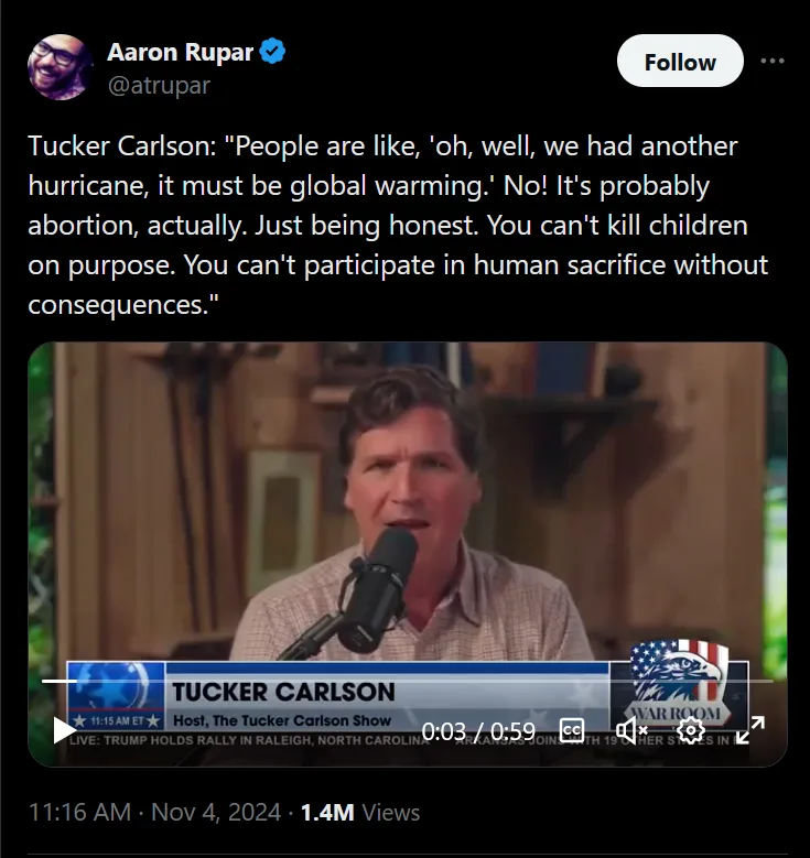 Breaking News: Tucker Carlson Remains as Outrageous as Ever!