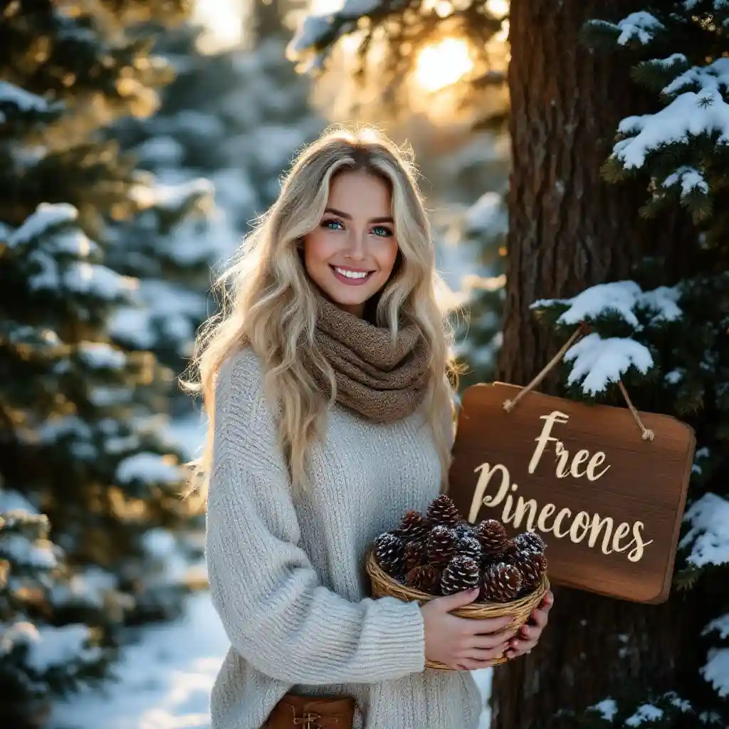 Grab a free pinecone – or two if you're feeling adventurous!