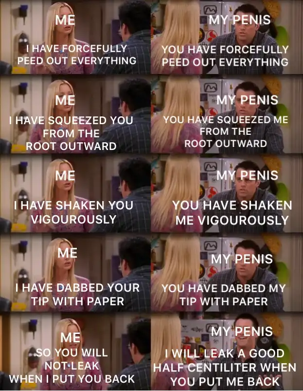 So, gentlemen... how often do you change your underwear each day?
