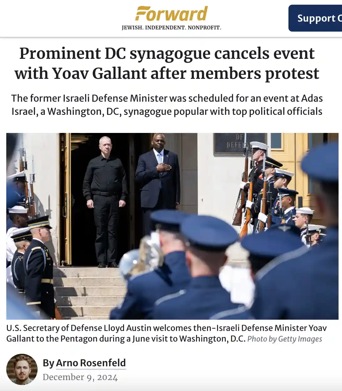 Jewish Americans Taking a Stand Against War Crimes