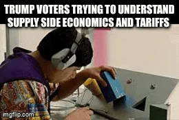 Trump's candid admission about price control while his supporters grapple with Economics 101.
