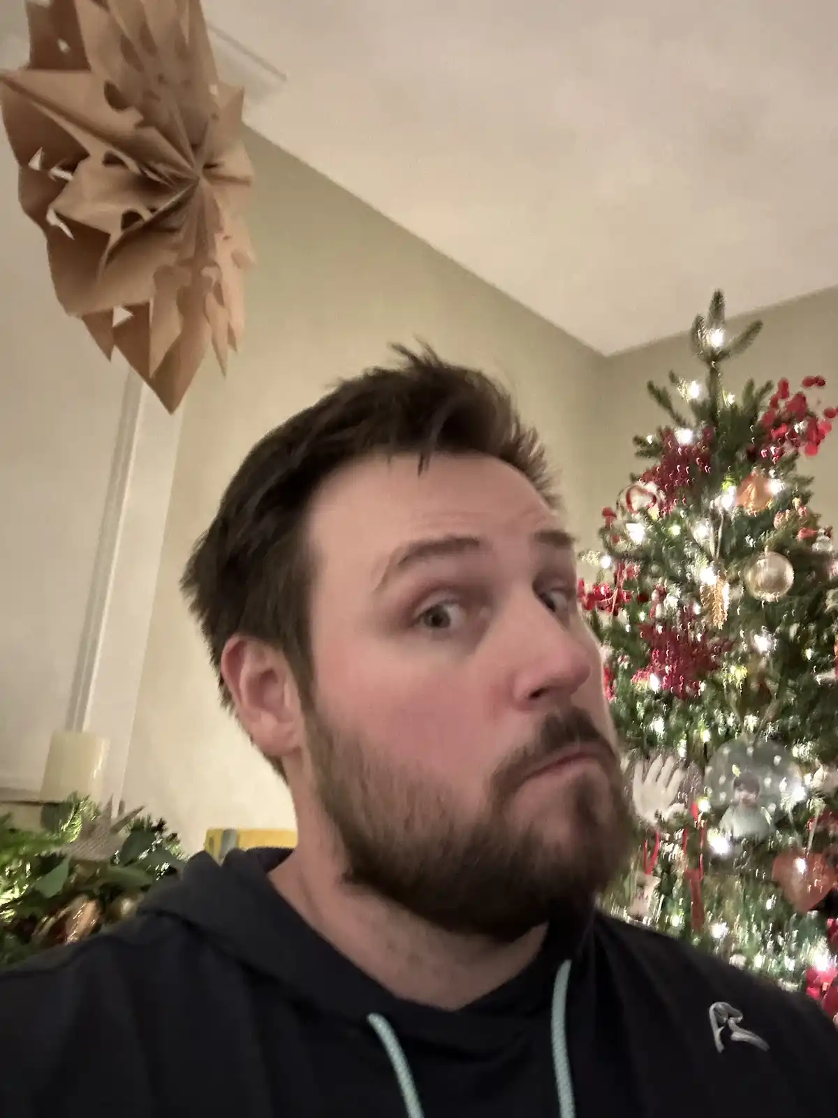 A Festive Selfie with a Special Letter from Santa