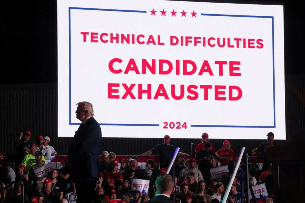 Breaking News: Trump Cancels Another Town Hall Meeting