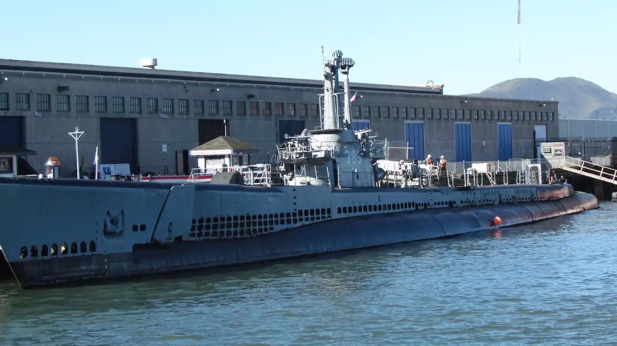 Exploring the USS Pampanito