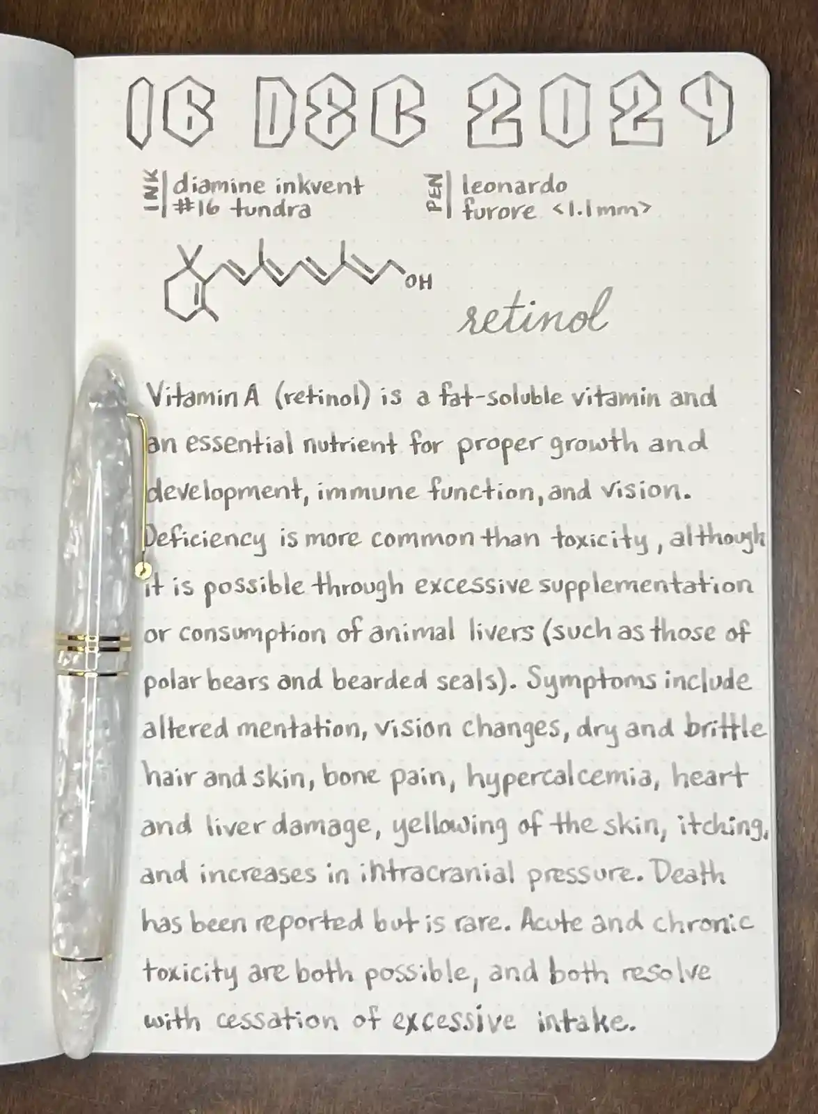 Tox-inkvent 2024: Day 16 Chronicles