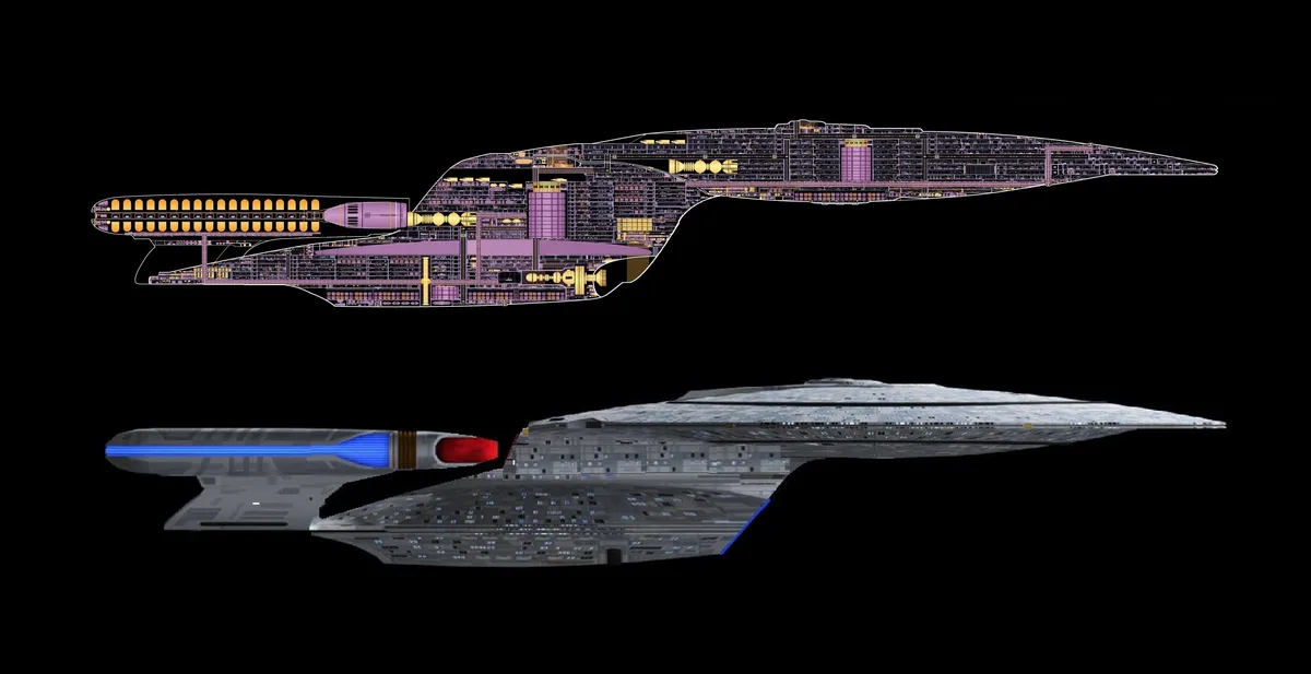 Exploring the U.S.S. Vanguard: A Galaxy Class Heavy Cruiser